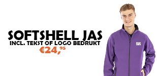 Softshell jas bedrukken