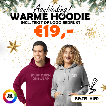 Hoodie bedrukken