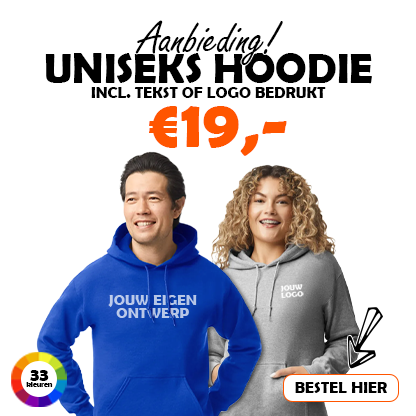 Hoodie bedrukken