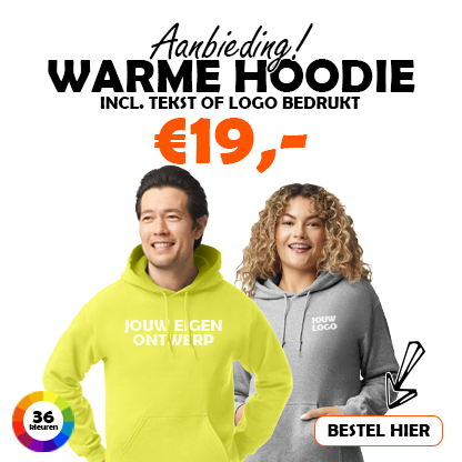 Hoodie bedrukken