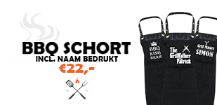 Vaderdag bbq schort