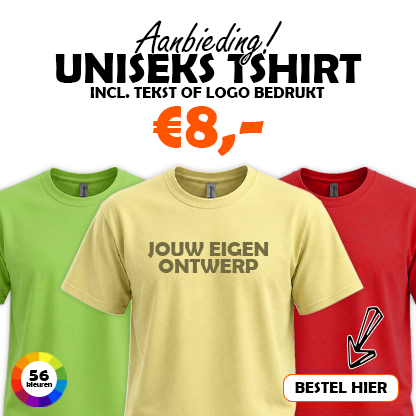 T-shirt bedrukken